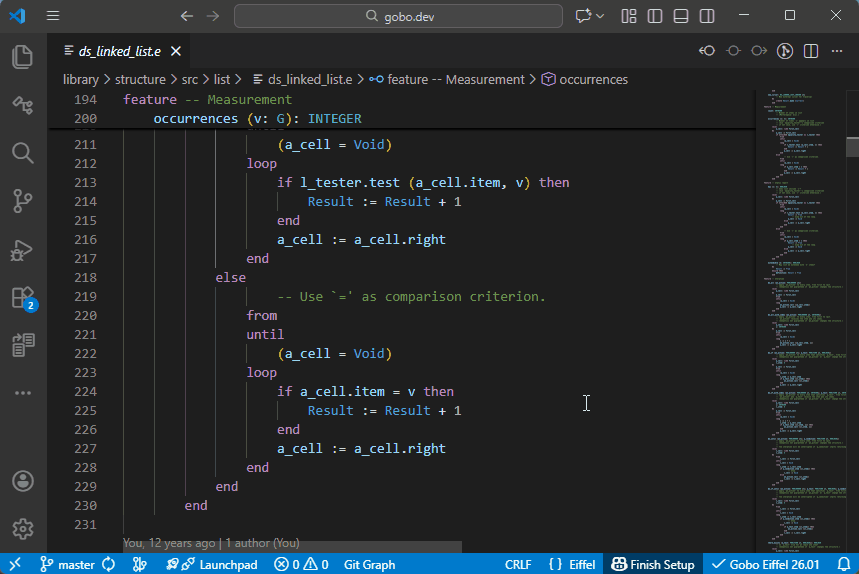 Go To Result Definition